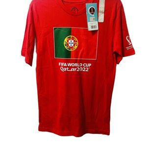 adidas Red FIFA World Cup Qatar 2022 Tee